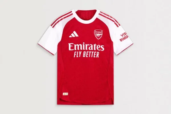 Arsenal adidas 25/26 Authentic Home Shirt